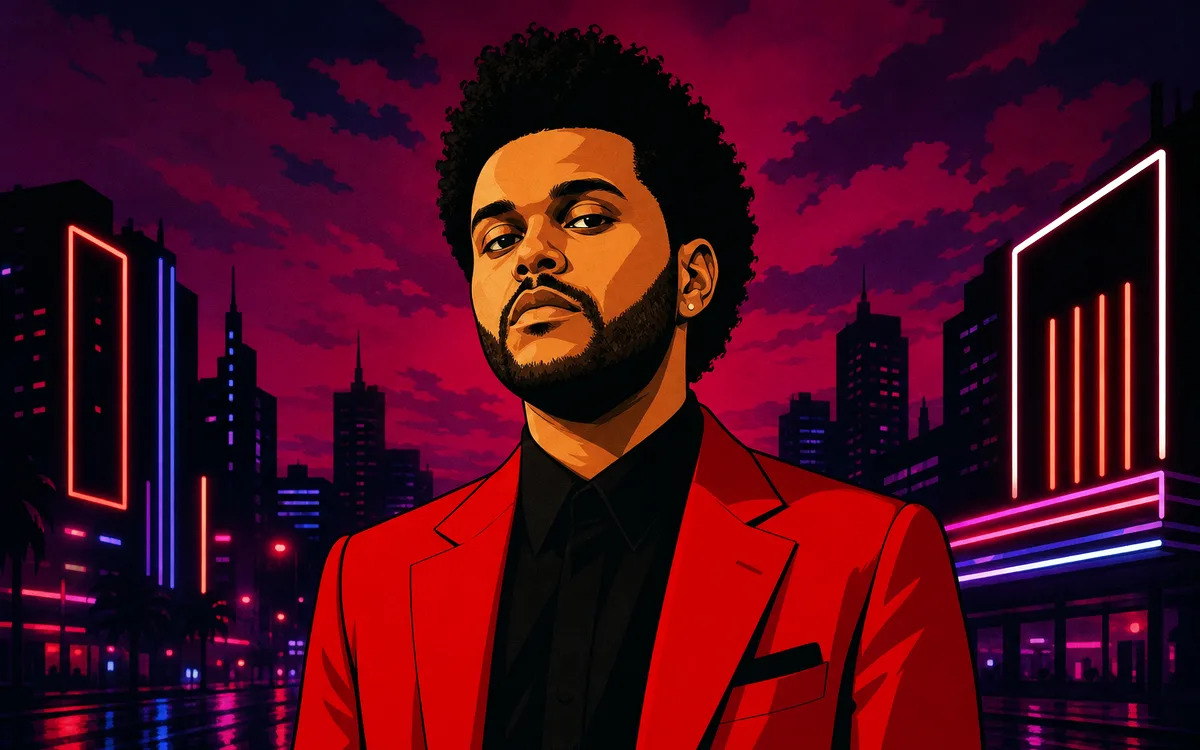 The Weeknd tribute artist